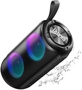 Bluetooth Speaker with 360°HD Stereo Sound, 2026 NEW Portable Wireless Speaker IPX7 Waterproof, H...