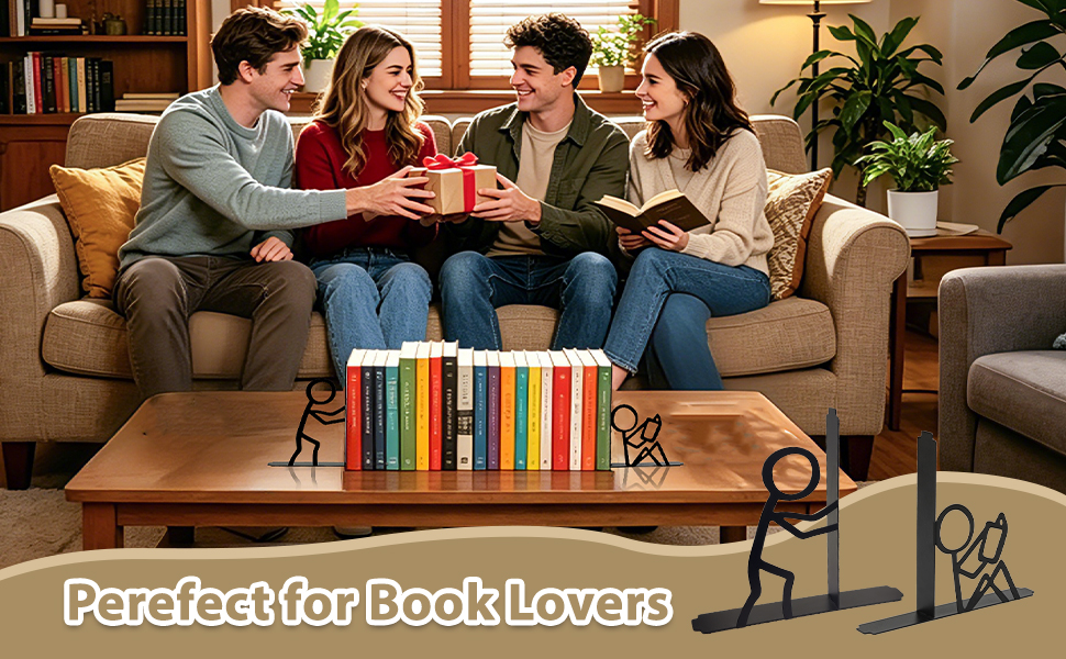 funny bookends