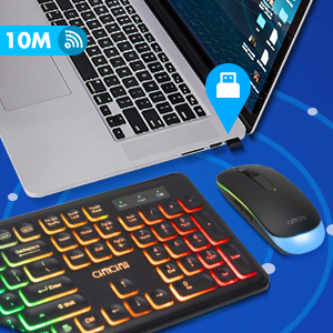 quiet keyboard wireless gaming keyboard and mouse wireless mouse and keyboard combo