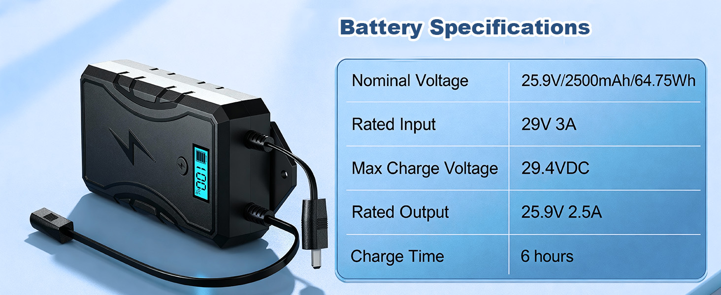 reclining furniture battery