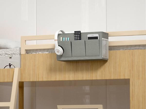 bedside caddy for dorm bed