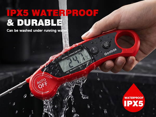 IPX5 waterproof