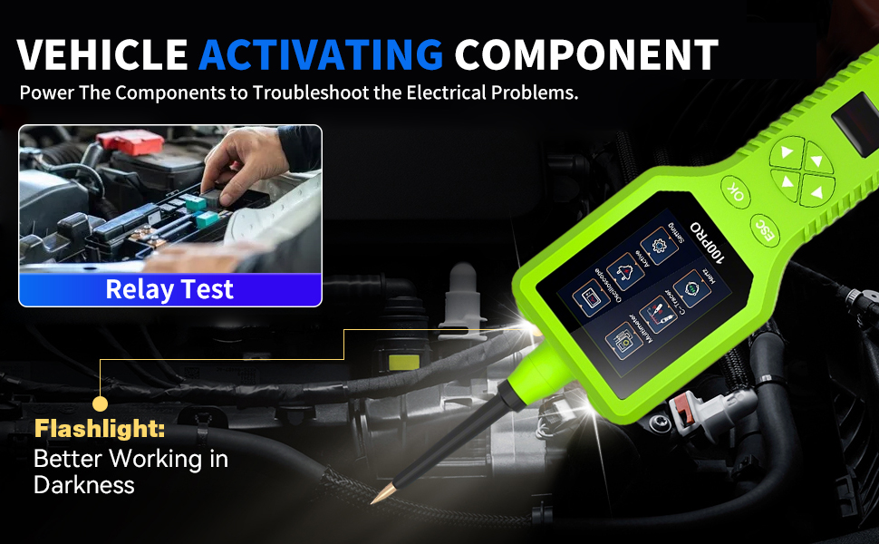 fuse tester,trailer light tester,battery load tester 12v automotive,circuit tester automotive