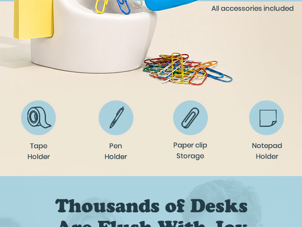 The butt organiser list of features