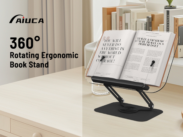 Clear Acrylic Book Stand