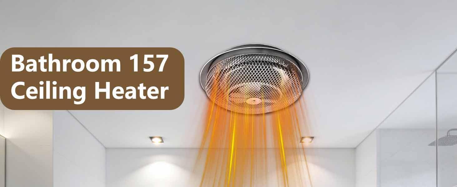 Broan-NuTone 157 Low-Profile Fan Forced-Draft Ceiling Heater