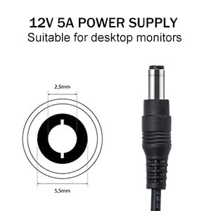 12V 5A Power Supply Adapter