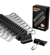 40PCS Magnetic Wrench Organizer Wrench Holder - Wrench Tool Organizers for Tool Drawer Storage, W...