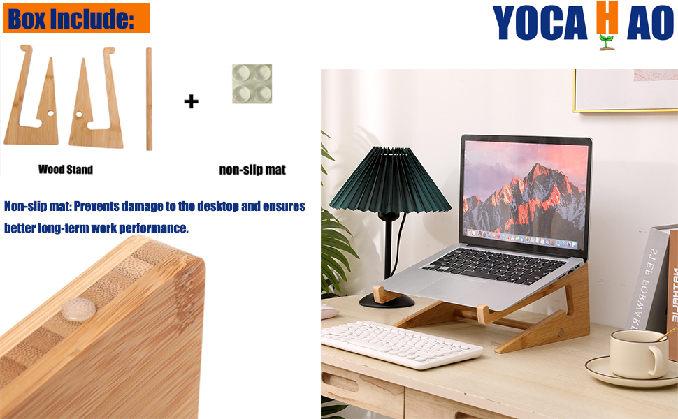 Wooden Laptop Stand