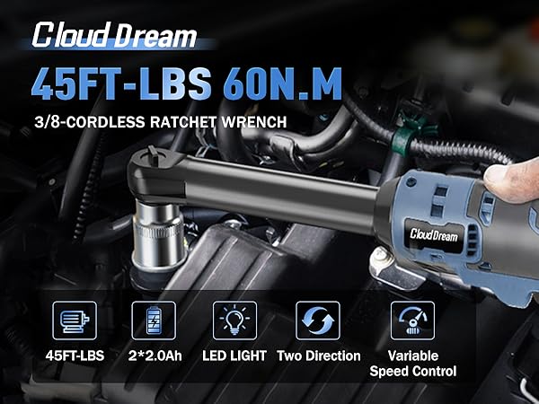 Cloud Dream 45FT-LBS 60N.M