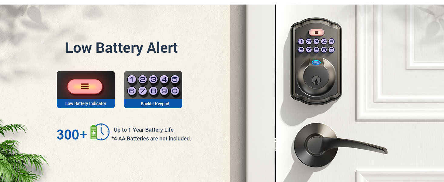 keyless entry door lock