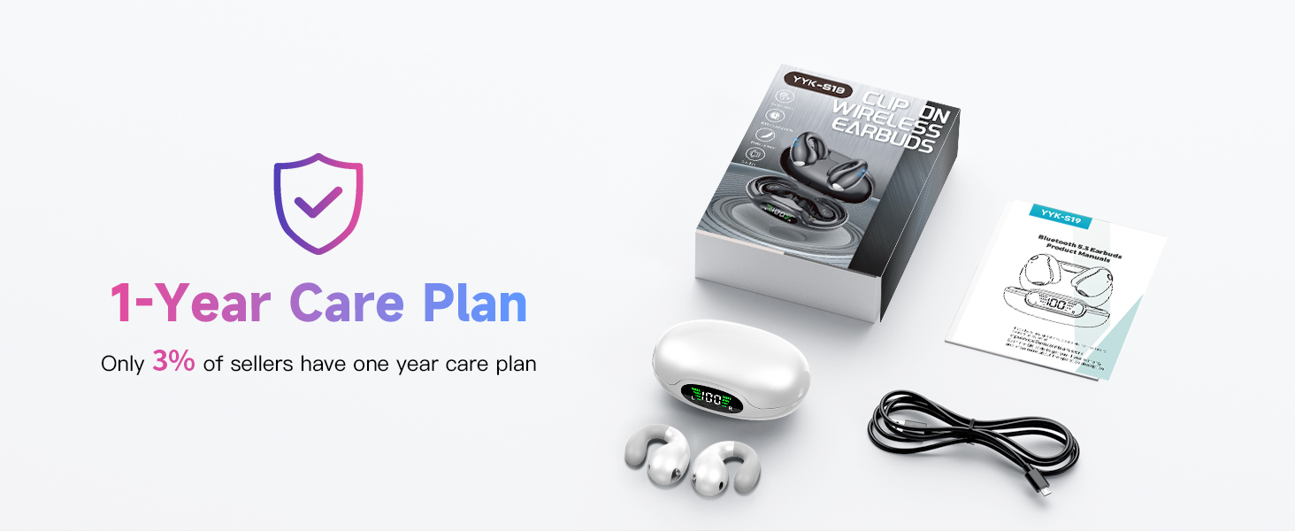 1 year Care Plan Wireless Earbuds