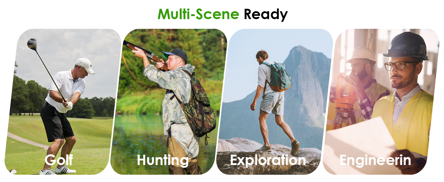 Multi-Scene Ready Golf Hunting Exploration Engineerin