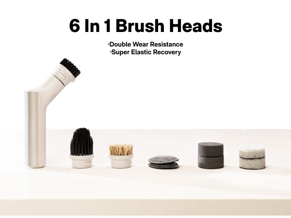 6-in-1 brush heads