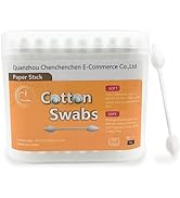 2 Packs 160pcs Safety Cotton Swabs with Large Tip, Baby Cotton Buds