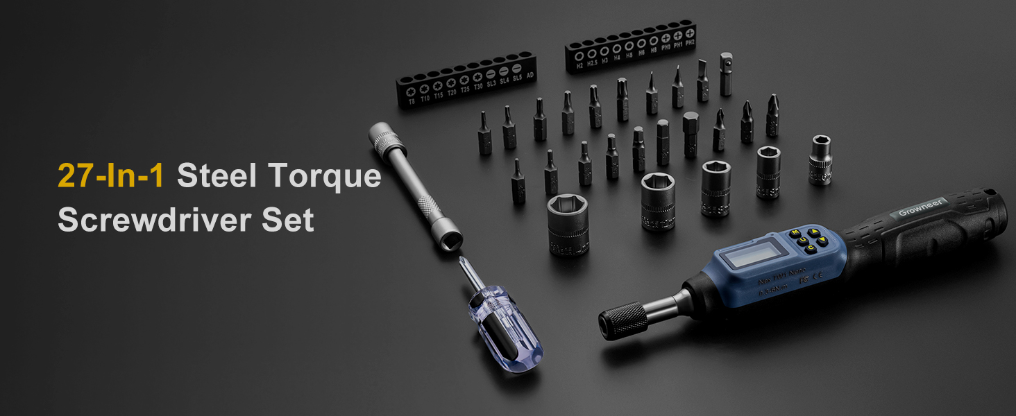 digital torque screwdriver set 