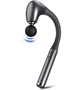 FVZ Grey Percussion Massage Gun with Upgraded Extension Handle, 10MM Massage Gun Deep Tissue, Bac...