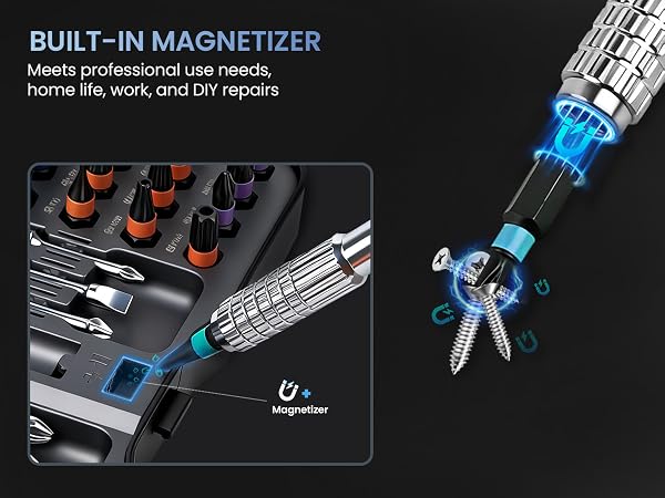 VMAN ratchet screwdriver set