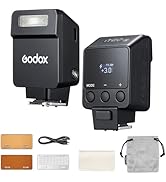 Godox iT22-C Flash for Canon, Mini TTL Flash with Intuitive Screen, 1.5s Recycle, 700 Full Power ...