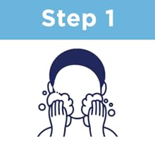 Step 1: Cleanse your skin as you normally would before using the acne treatment bar