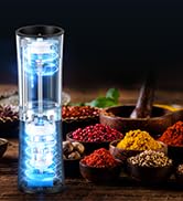 Electric Salt and Pepper Grinder Set
