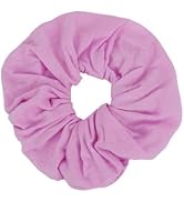 Motique Accessories Jumbo Cotton Scrunchie - Lavender