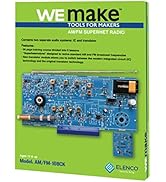 Elenco AM/FM Radio Kit |Switch Between ICs &amp; Transistors | Solder | Great STEM Project | Superhet...