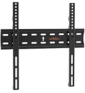 CHARMOUNT Fixed TV Wall Mount 26-55 Inch, Ultra-Slim Low Profile TV Mount with Max VESA 400x400mm...