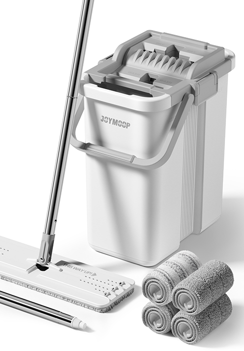 2 White JOYMOOP MOP