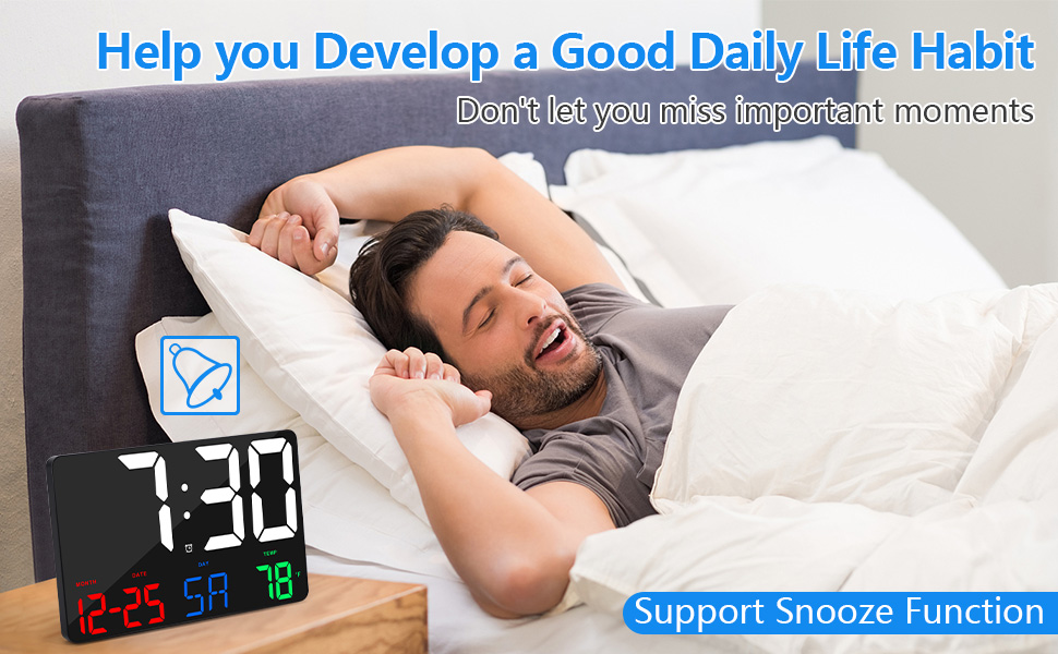 alarm clocks for bedrooms