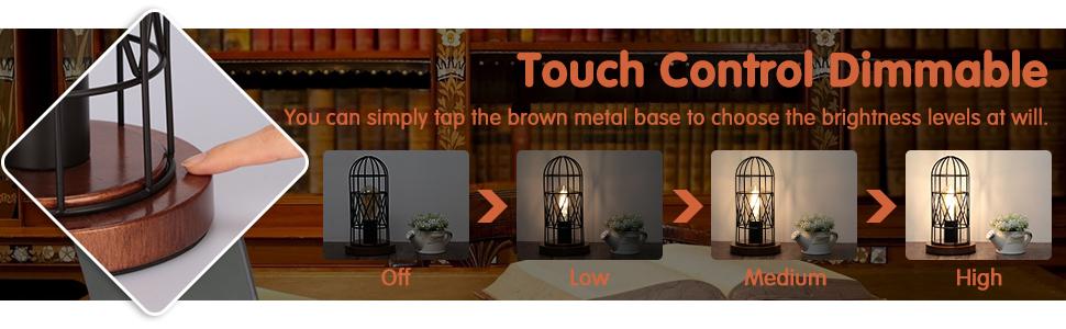 touch control dimmable