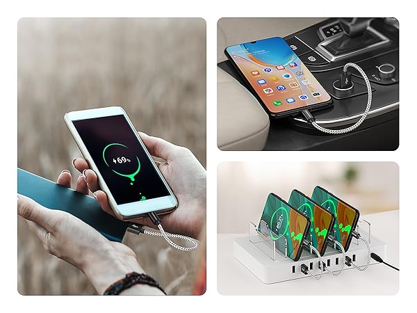 short micro usb cable
