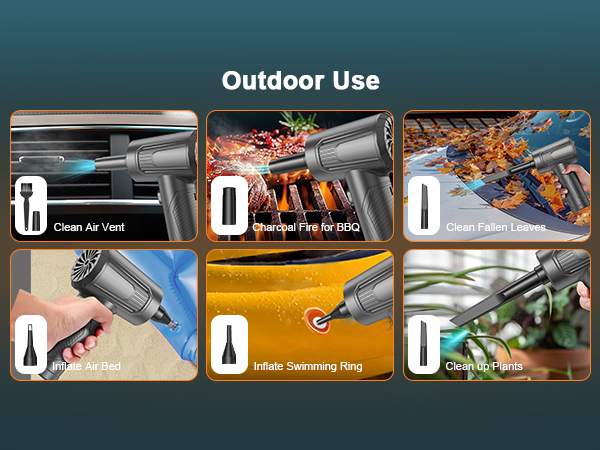 BNKKY 11-in-1 Compressed Air Duster