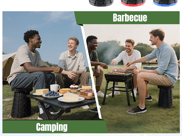 Portable Collapsible Stool Retractable Stool for Fishing