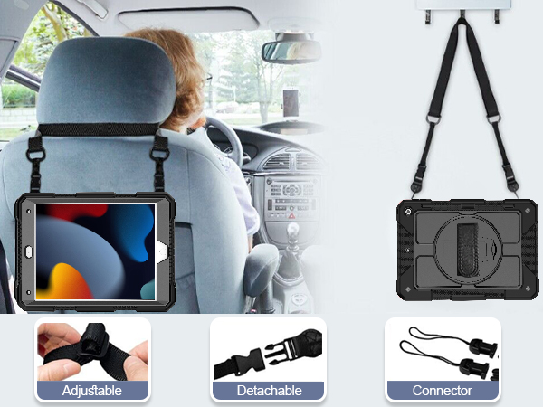 ipad 10.2 case with pencil holder,ipad 10.2 case with strap