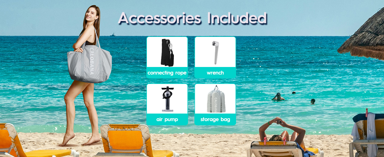 river tube water tube heavy duty river raft inner tubes connecting rope wrench air pump storage bag