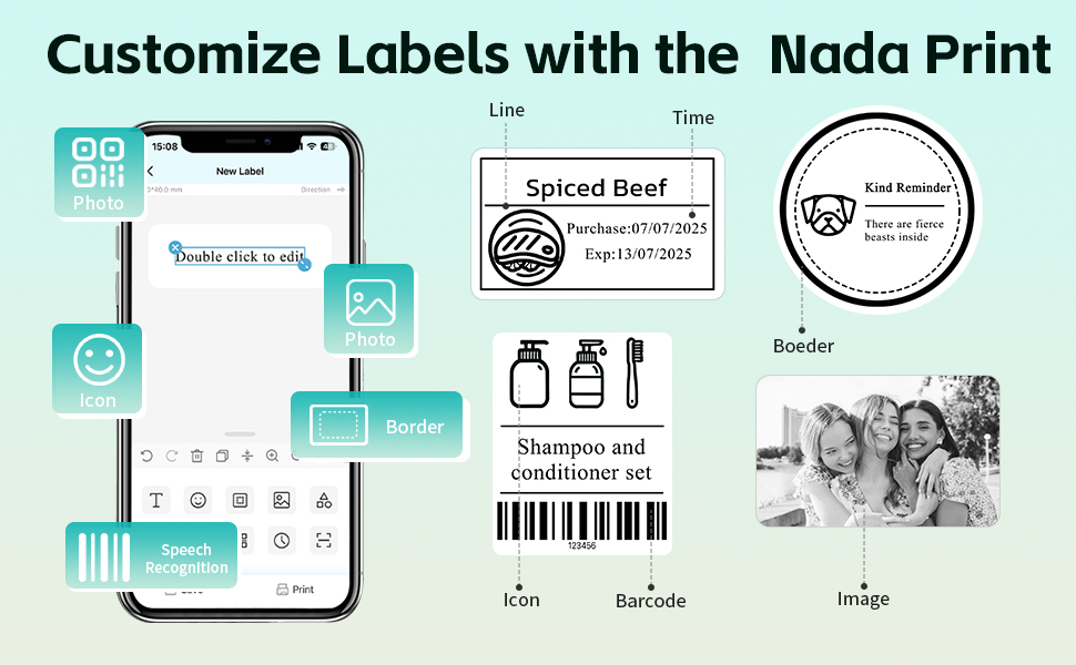 N20 Thermal Label