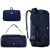Haimont Duffel Backpack Bag 50L Water Repellent Sports Gym Bag Foldable Men Women with Shoe Compa...