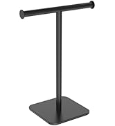 RUACQ T-Shape Hand Towel Holder Stand, Countertop Towel Holder for Bathroom, 304 Stainless Steel,...