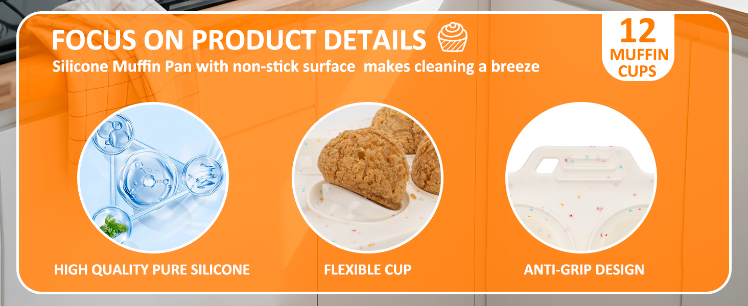 silicone muffin pan