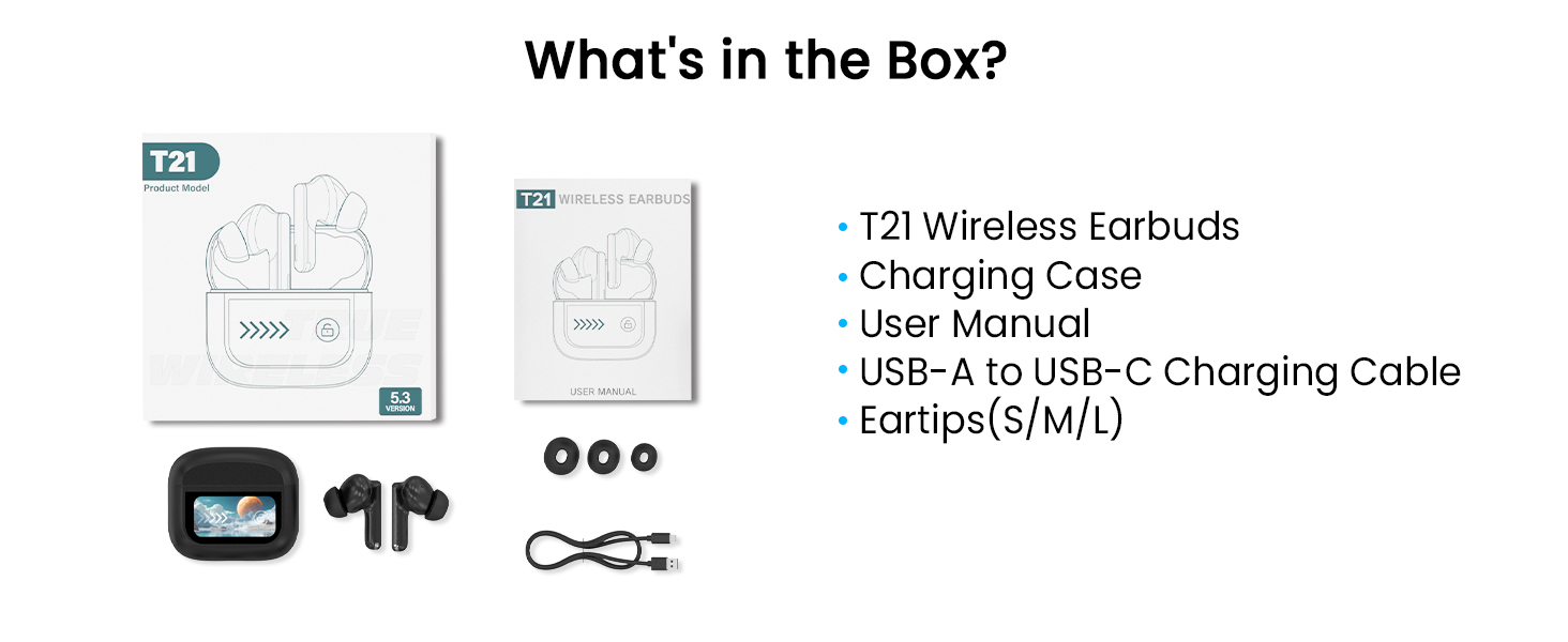 wireless bluetooth earbuds perfect gift for family