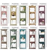 100 Pieces Reading List Bookmarks Book Tracker Bookmarks Bookshelf Design Library Card Bookmark R...