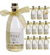 Mini Bottles Candy Bottle 12Pcs Candy Jars Plastic Small Plasic Bottles Container for Wedding Bir...