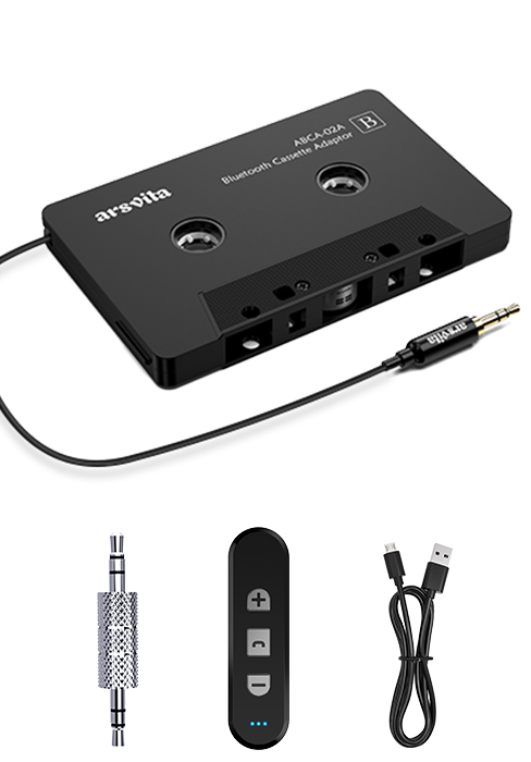 bluetooth cassette adapter for car