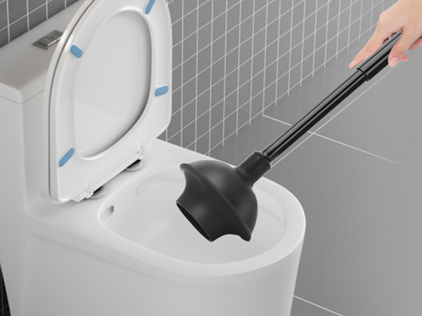 Toilet Brush and Plunger Set