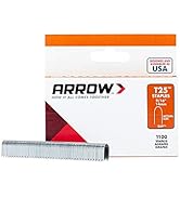 Arrow 259 T25 Heavy Duty Steel Staples for Installing Low Voltage Wires and Cables, Use with Holi...