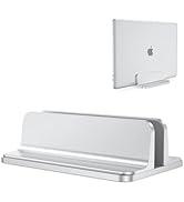 POANW Vertical adjustable laptop stand, adjustable laptop stand desktop stand, adjustable base si...