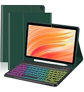 EAMPANG Tablet Case with Keyboard for Kindle Fire HD 10&10 Plus 11/13th Gen 10.1 inch,7 Co...