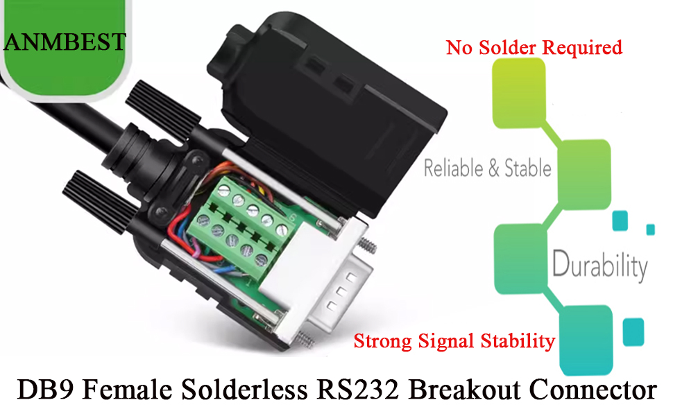 DB9 Female Connector