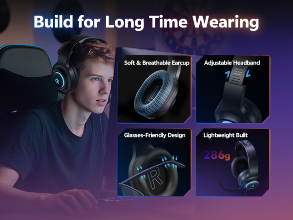 Build for LongTime Wearing